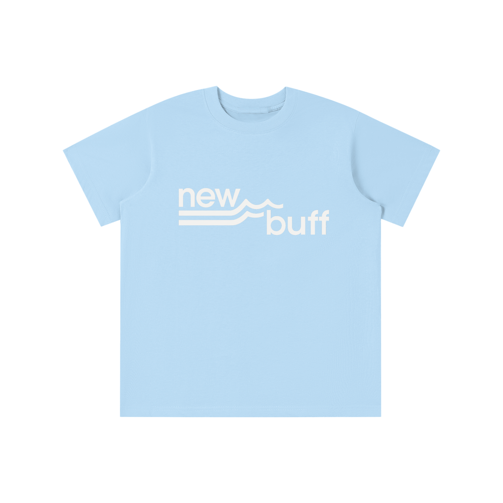 New Buff Kids' T-shirt (We like this for a tailored women's fit too!)