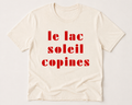 The lake, sun, friends t-shirt