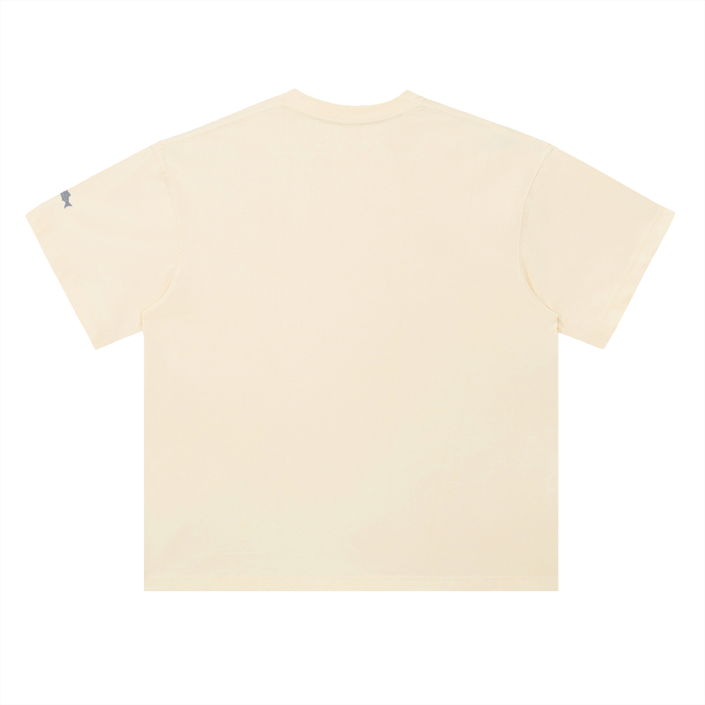 New Buff ---Heavyweight Drop Shoulder Cotton T-Shirt