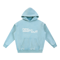 New Buff Hoodie in Jujube Red, front view - New Buffalo, Michigan
