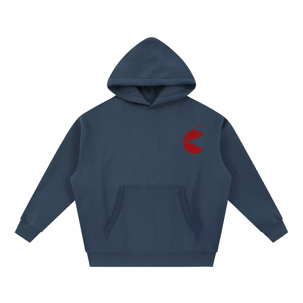 Essential Oversized Boxy Fit Fleece Hoodie