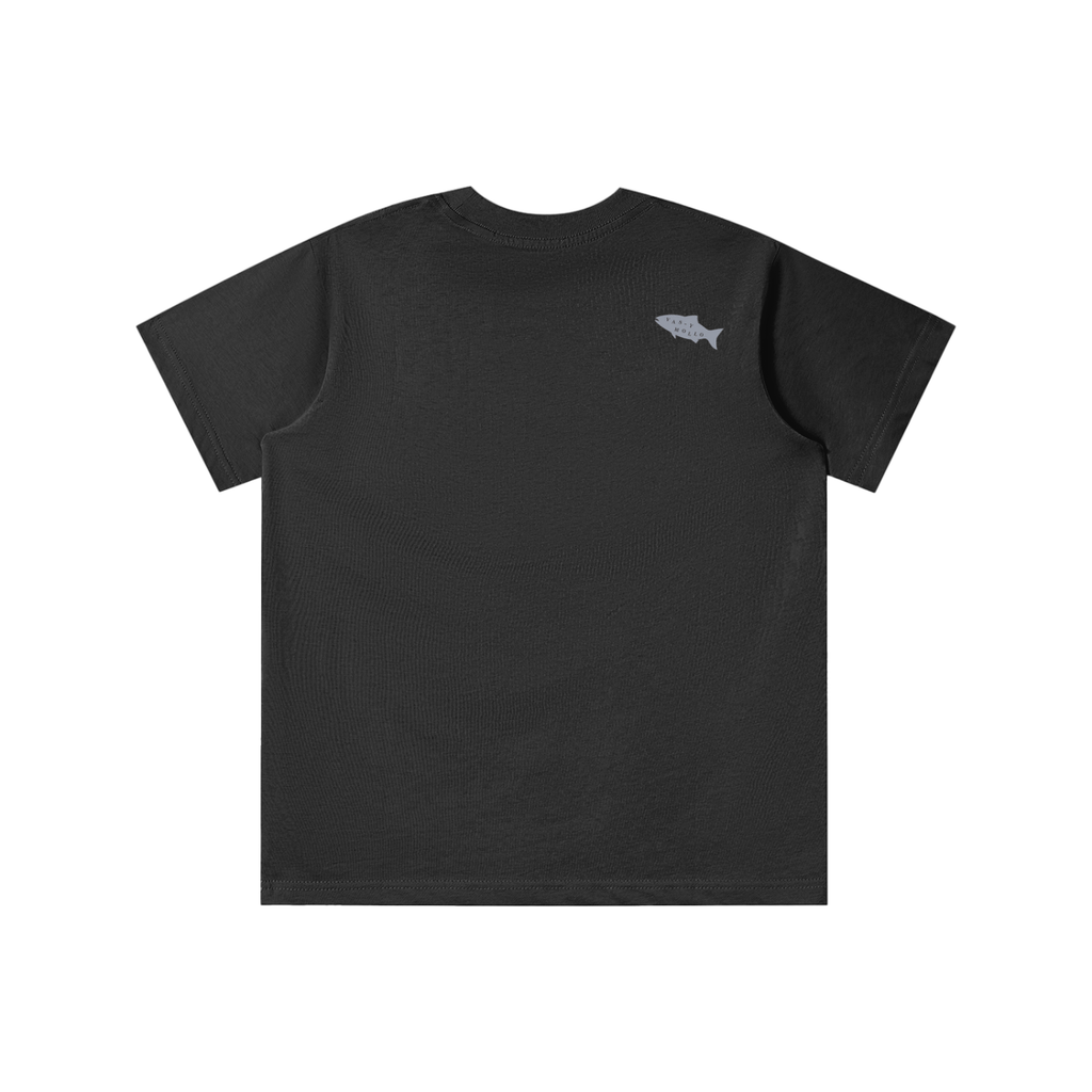 New Buff Kids' T-shirt (We like this for a tailored women's fit too!)